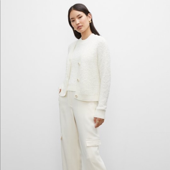 Club Monaco Sweaters - Club Monaco Bouclé Cardigan